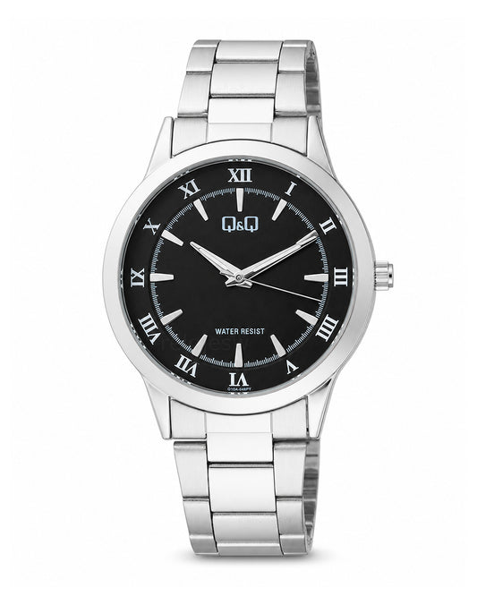 Reloj Q&Q Original Hombre Plateado C10A046Y