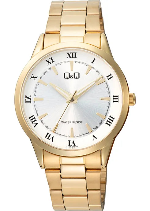 Reloj Q&Q Hombre Dorado C10A048Y