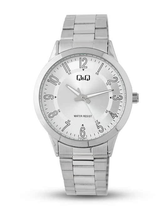 Reloj Q&Q Hombre Plateado C10A065Y