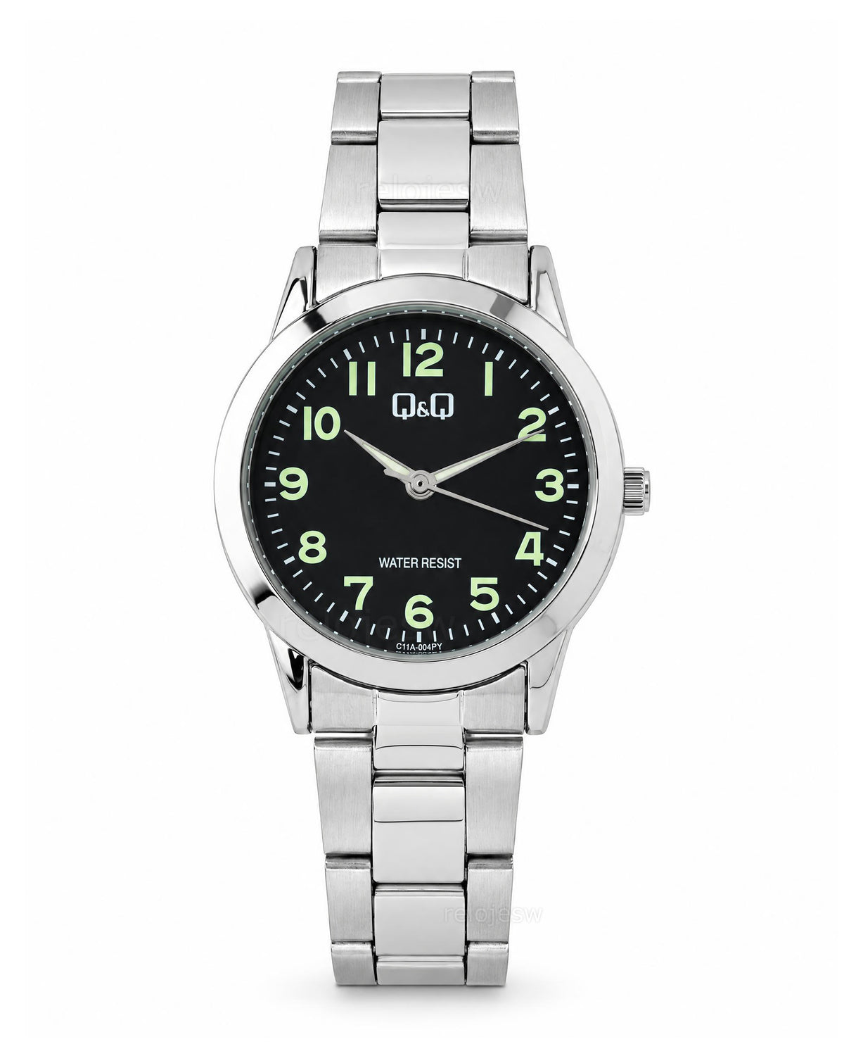 Reloj Q&Q Mujer Original Plateado C11A004Y