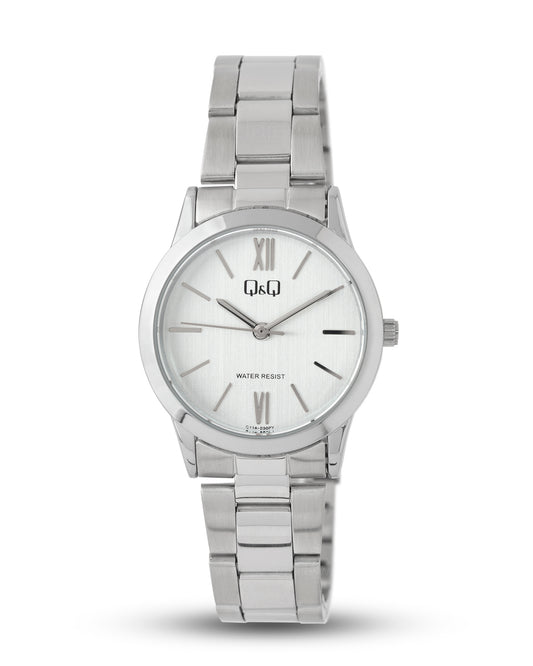 Reloj Q&Q Mujer Plateado C11A030Y
