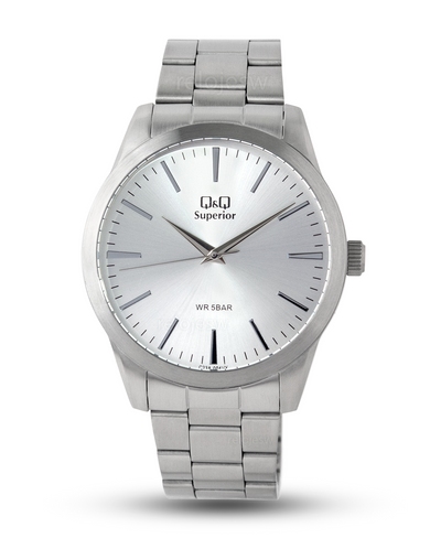 Reloj Q&Q Superior Hombre Plateado C23A004Y