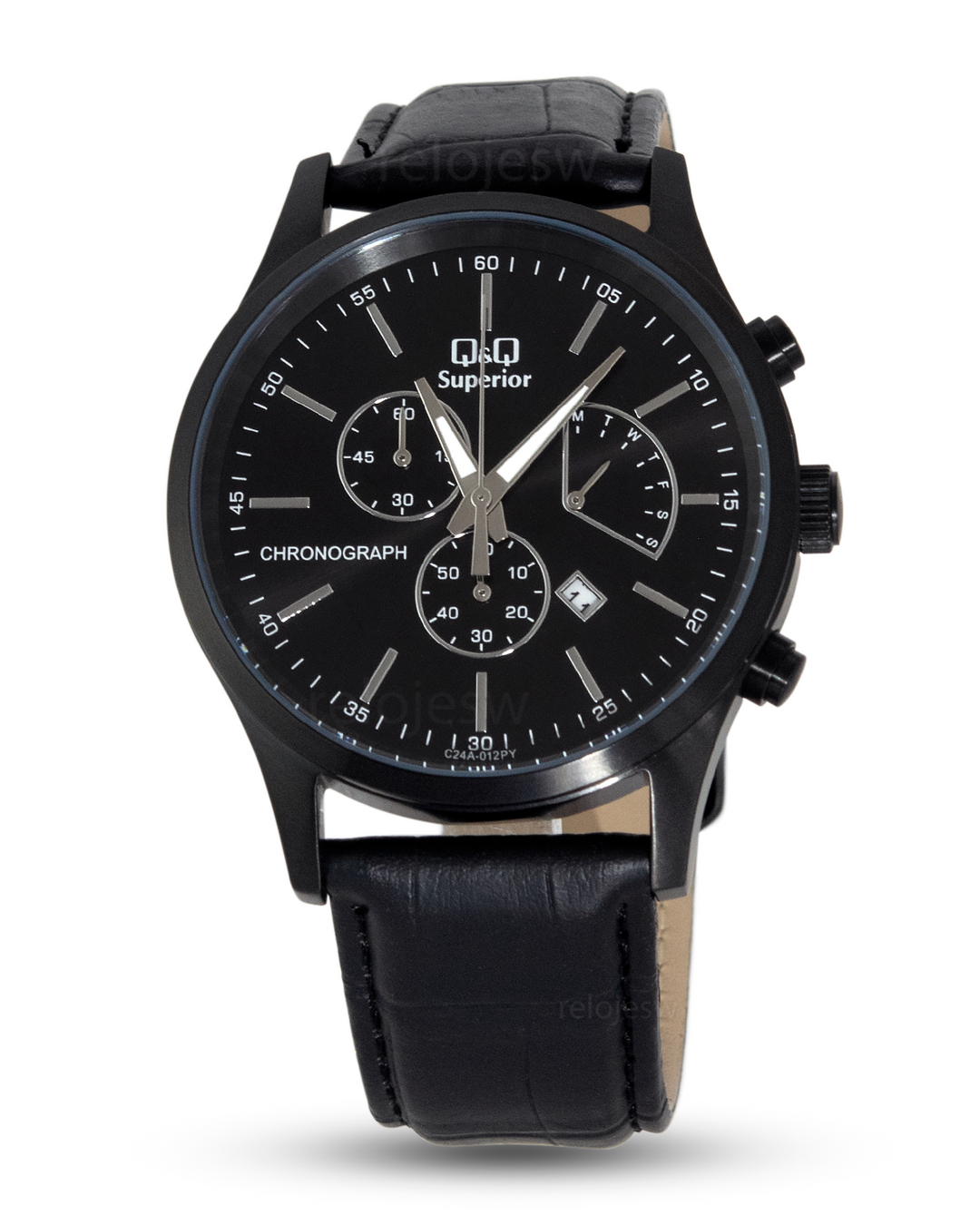 Reloj Q Q Superior Hombre Negro C24A012Y