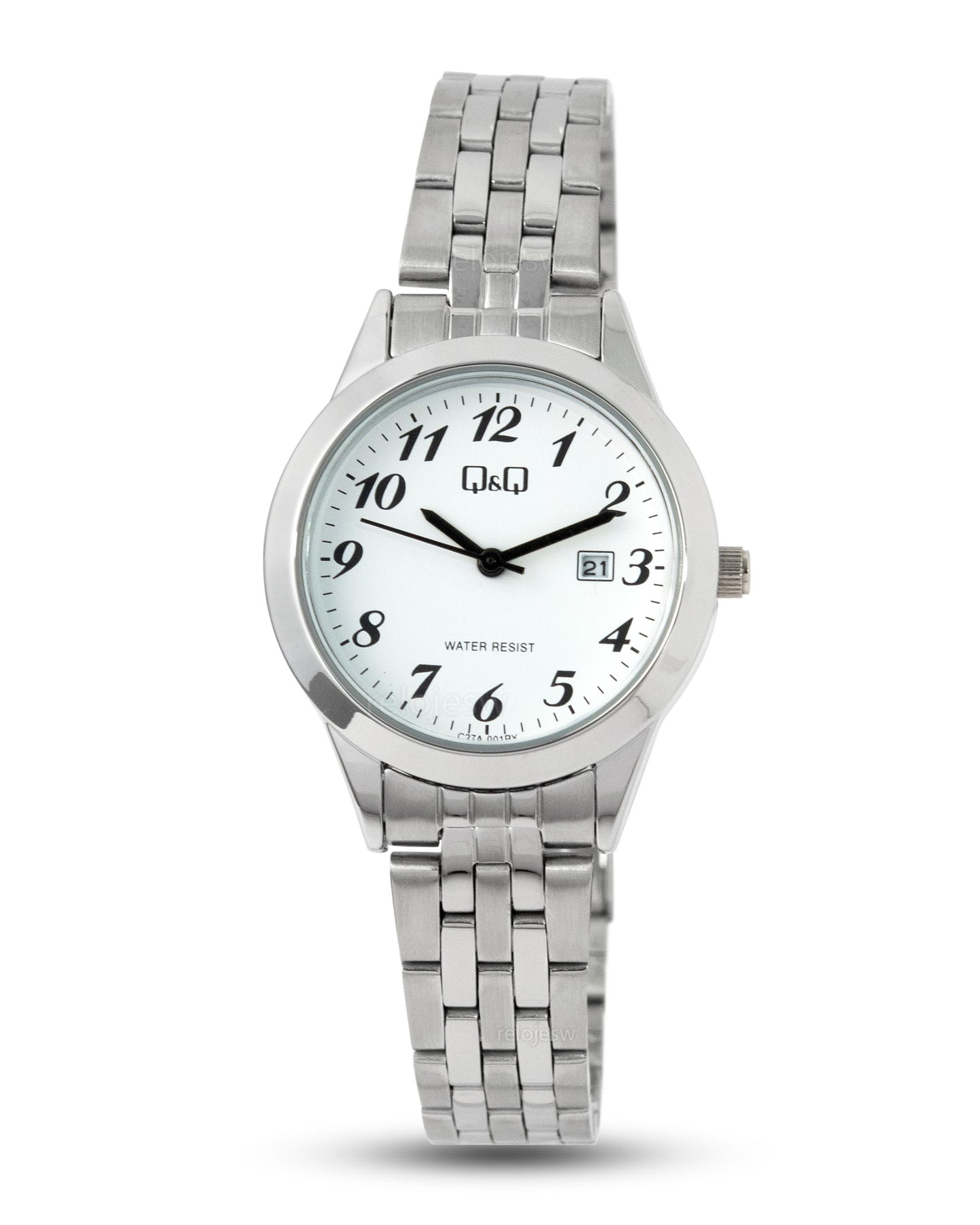 Reloj Q&Q Mujer Plateado C27A001Y