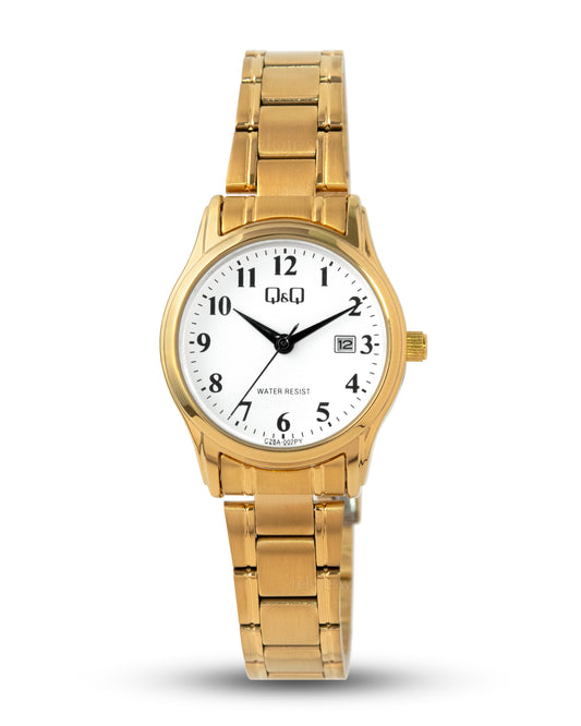 Reloj Q&Q Mujer Dorado C28A002Y