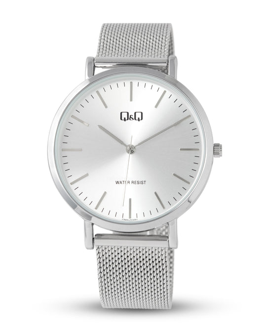 Reloj Q&Q Hombre Plateado C34A004Y
