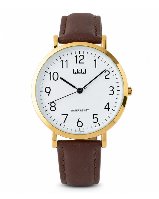 Reloj Q&Q Original Hombre Marrón C34A008Y