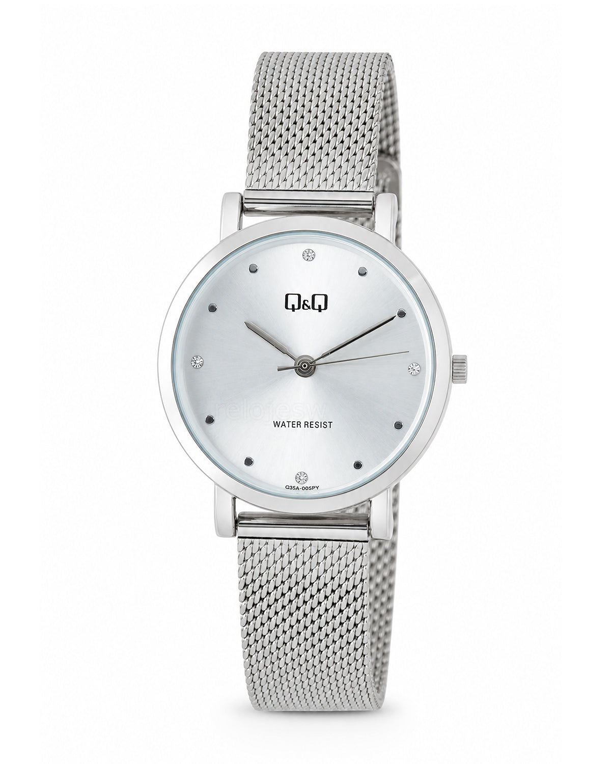 Reloj Q&Q Original Mujer Plateado C35A005Y