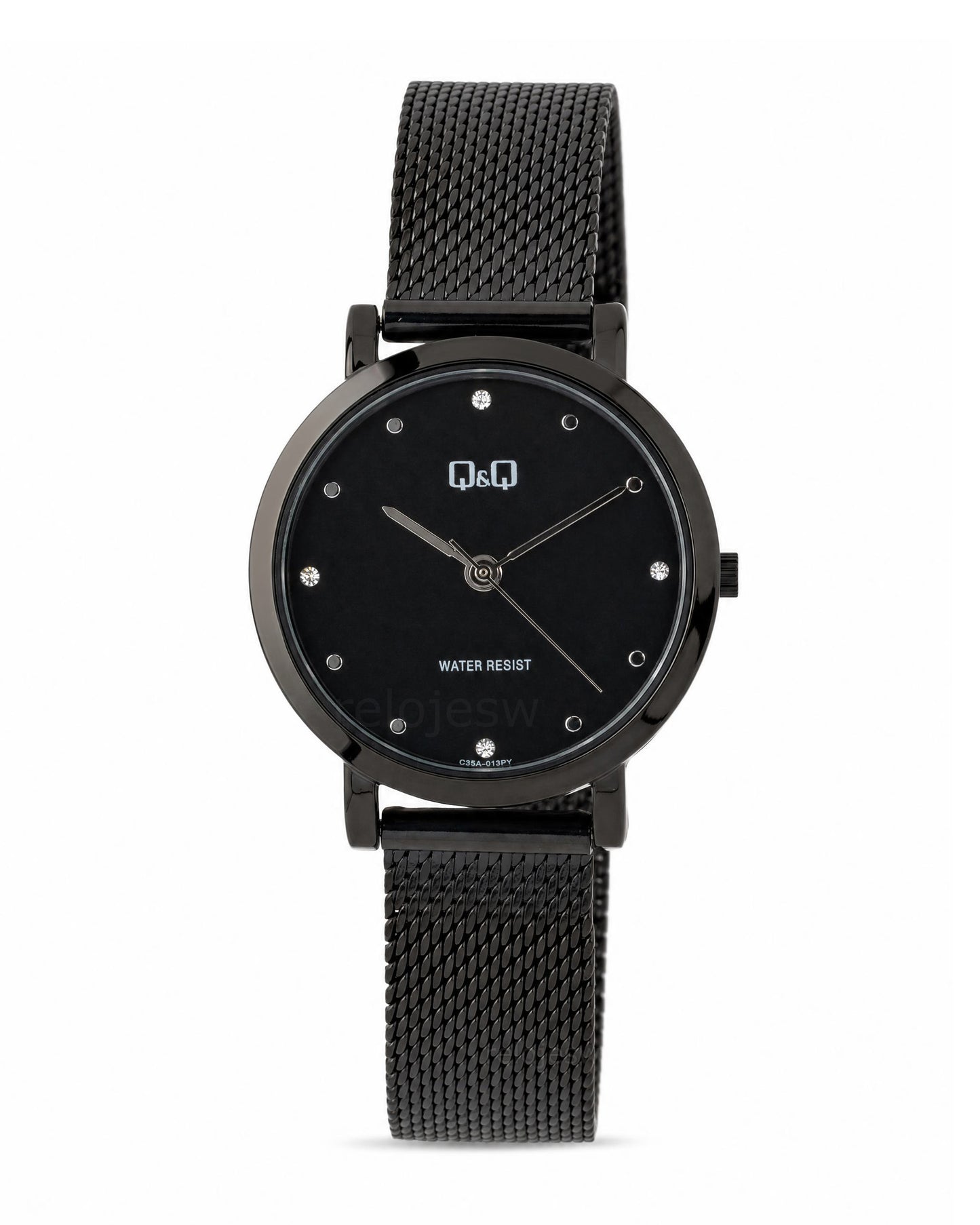 Reloj Q&Q Mujer Original Negro C35A013Y