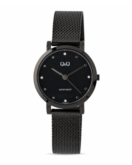 Reloj Q&Q Mujer Original Negro C35A013Y