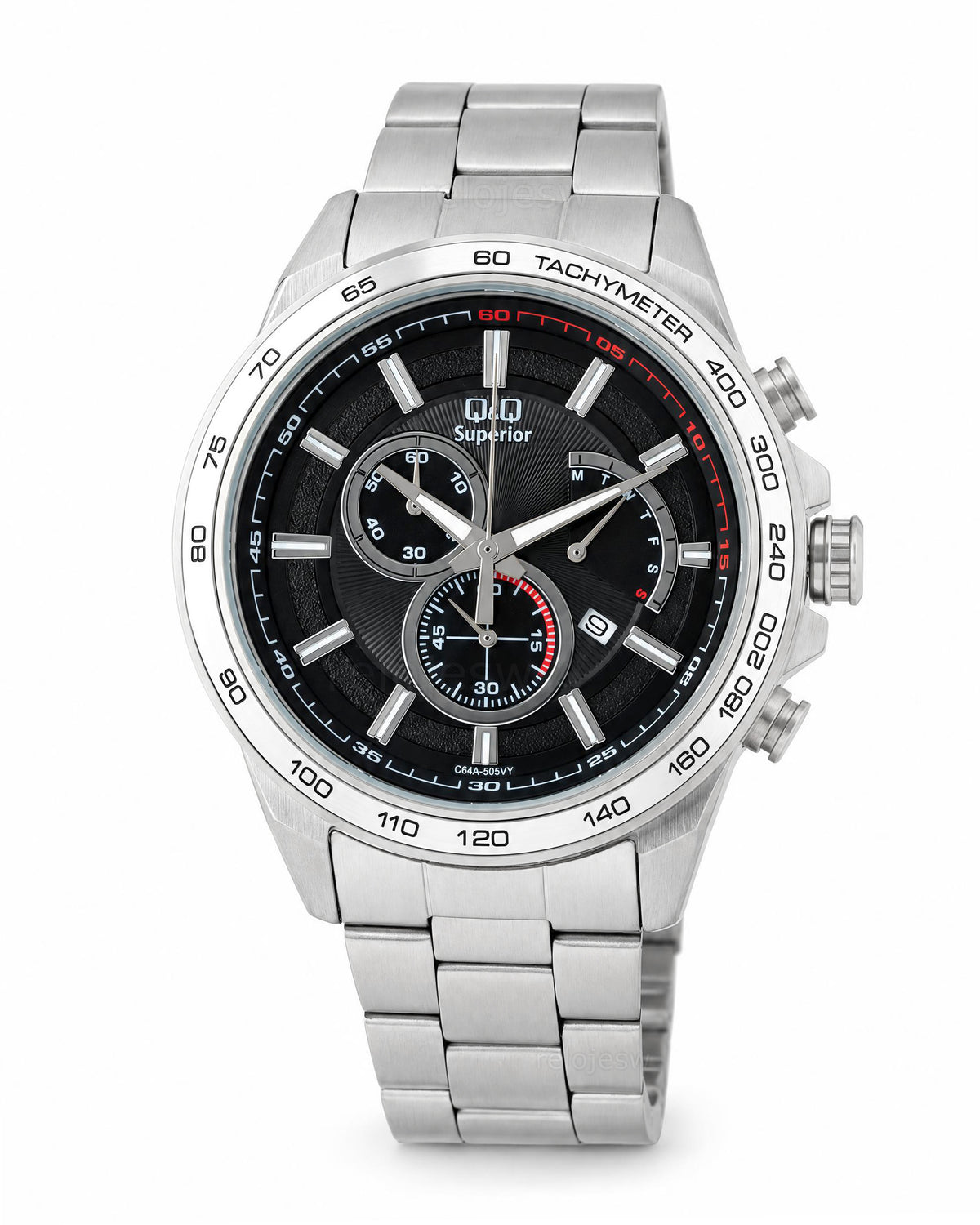 Reloj Q&Q Hombre Original Plateado C54A505Y
