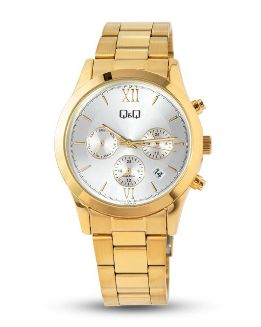Reloj Q&Q Unisex Dorado C71A005Y