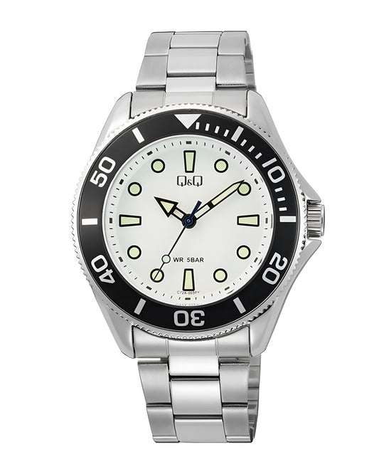 Reloj Q&Q Hombre Original Plateado C72A003Y