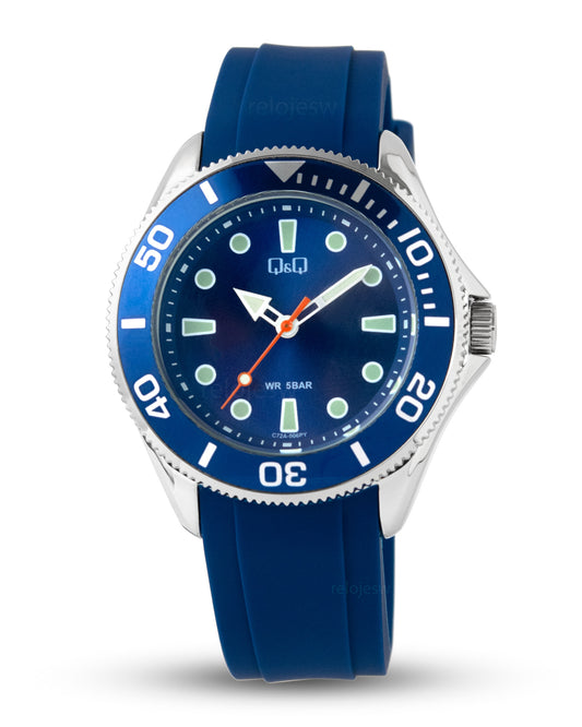Reloj Q&Q Hombre Azul C72A006Y