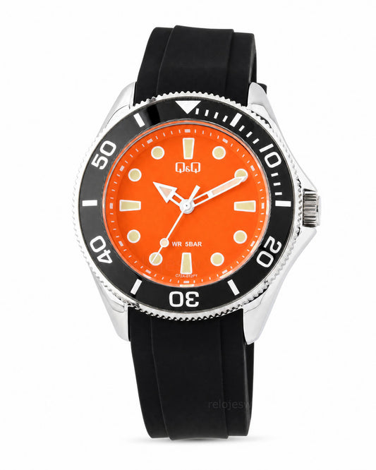 Reloj Q&Q Hombre Original Negro C72A012Y