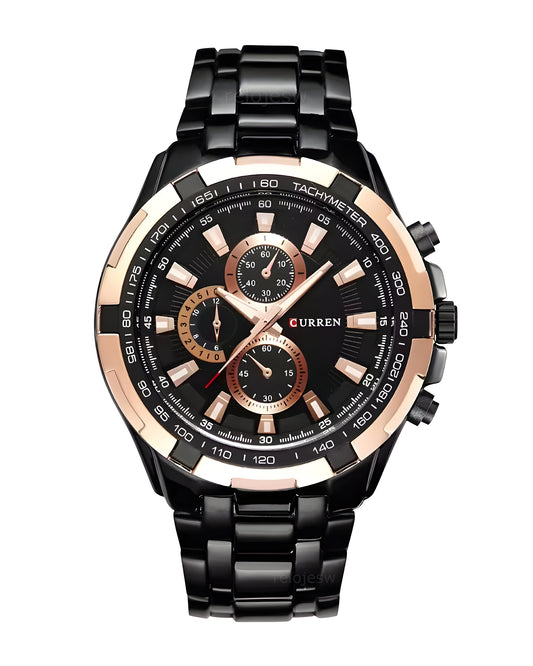 Reloj Curren Hombre Negro CU8023-NEOR