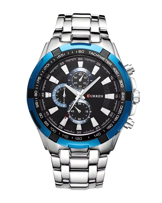 Reloj Curren Hombre Plateado CU8023-PLAZ