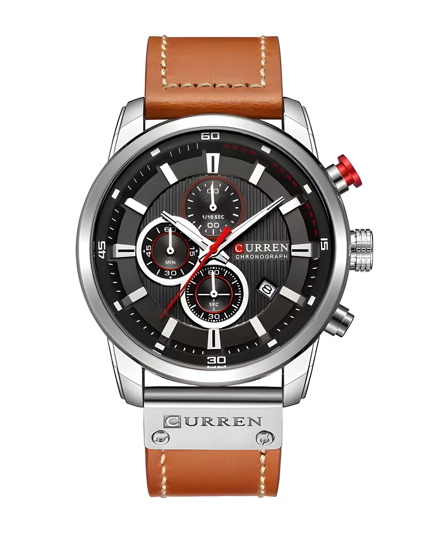 Reloj Curren Hombre Original Café CU8291-CFPL