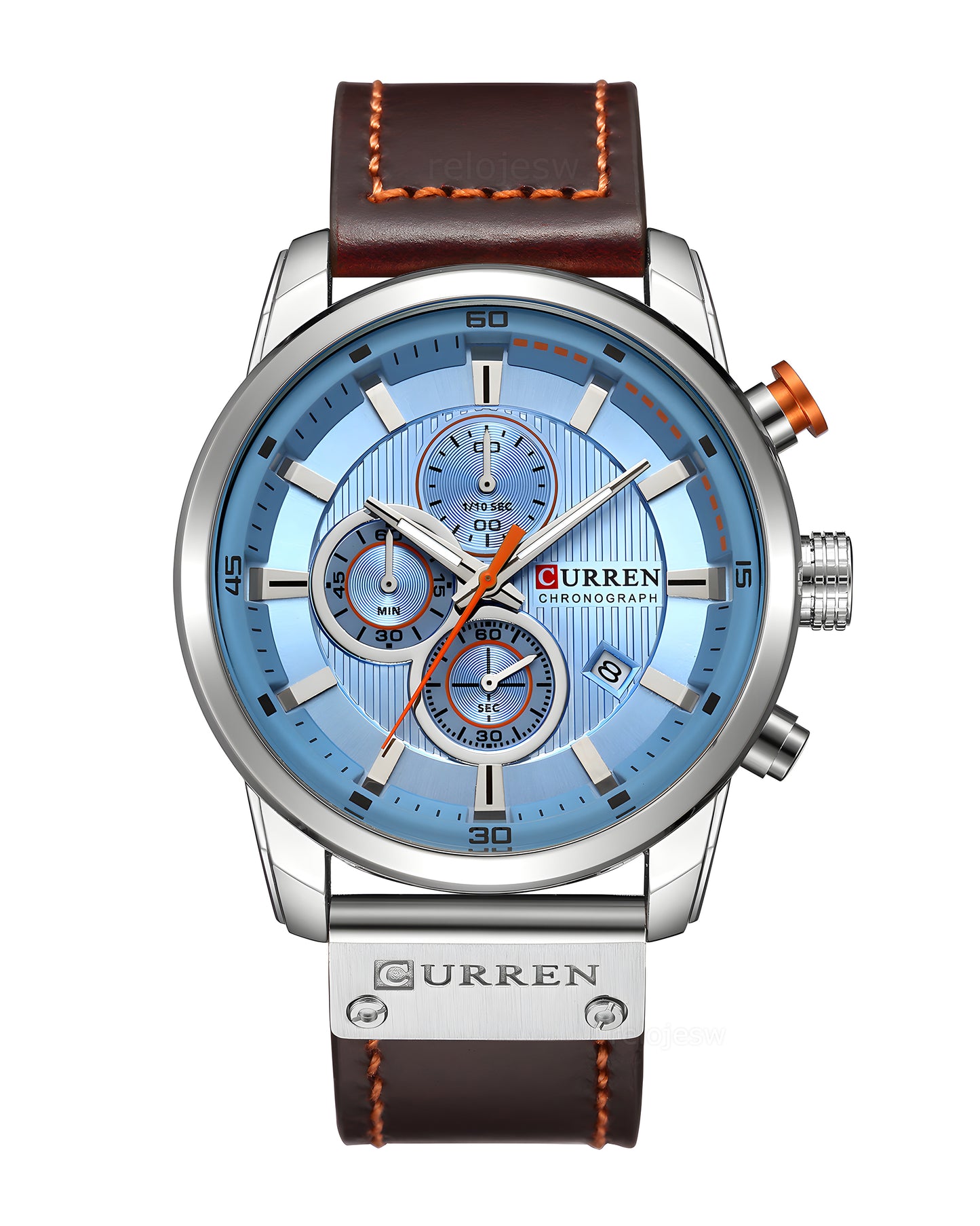 Reloj Curren Hombre Original Marrón CU8291-VIPL