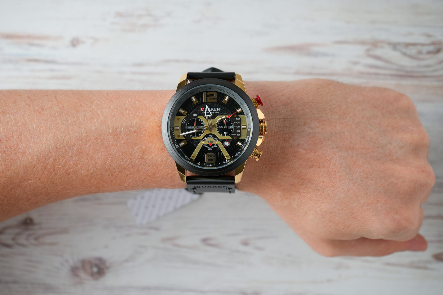 Reloj Curren Hombre Negro CU8329-NEDO