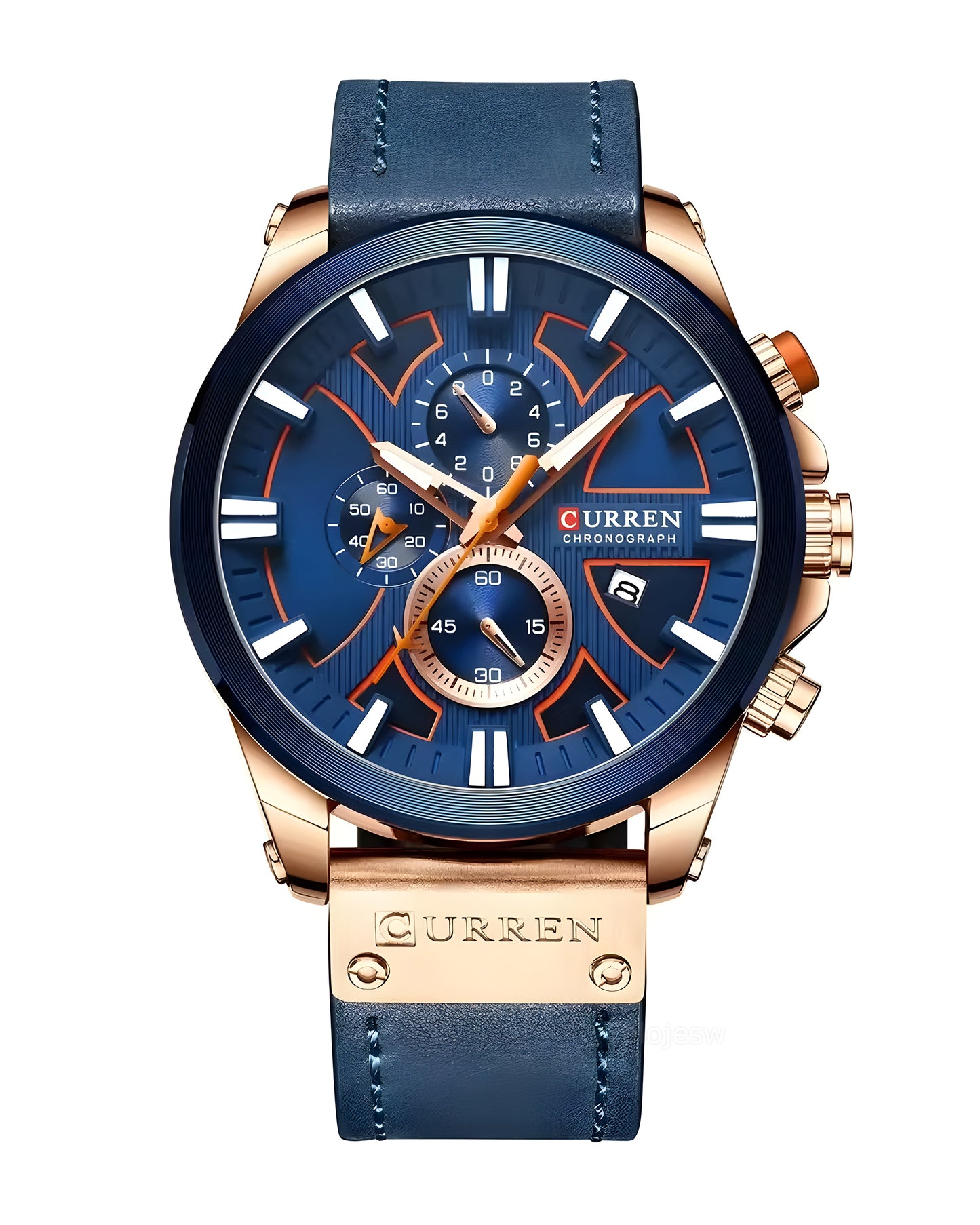 Reloj Curren Hombre Original Azul CU8346-AZOR