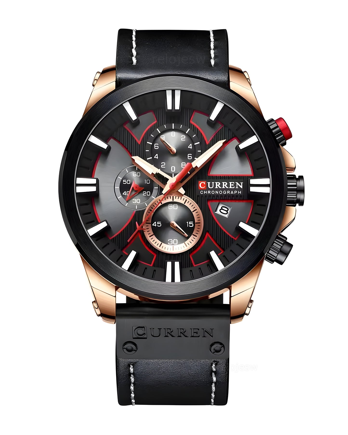 Reloj Curren Hombre Original Negro CU8346-NEOR