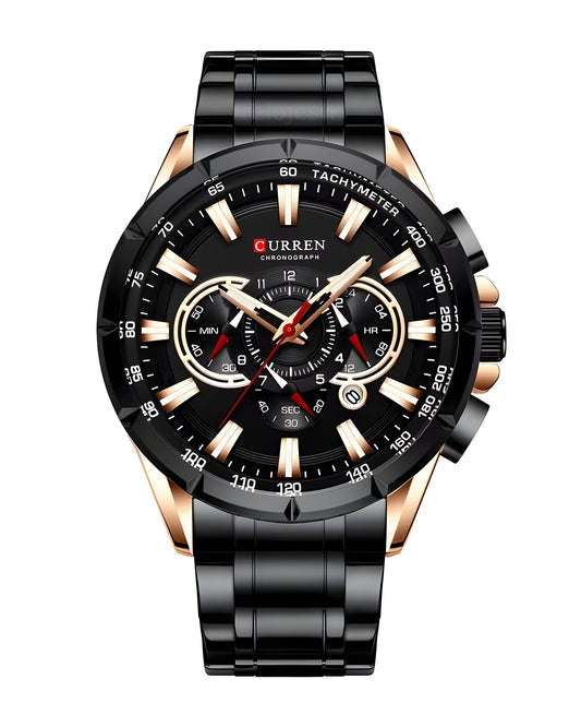 Reloj Curren Hombre Negro CU8363-NEOR