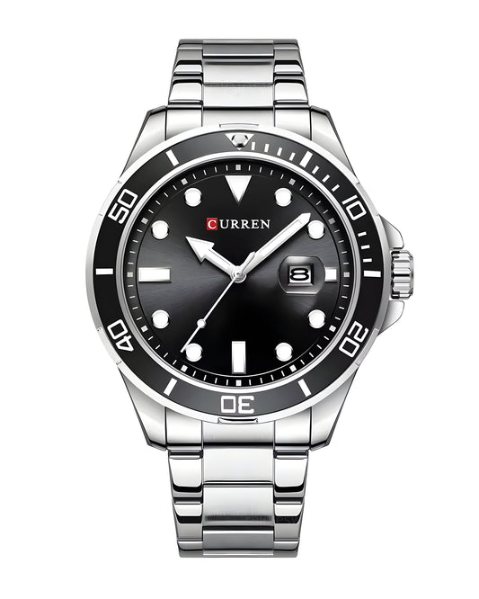 Reloj Curren Hombre Plateado CU8388-PLNE