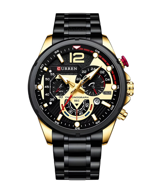 Reloj Curren Hombre Negro CU8395-NEDO