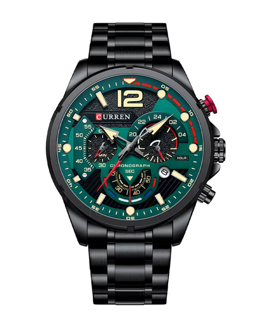 Reloj Curren Hombre Original Negro CU8395-NEVE