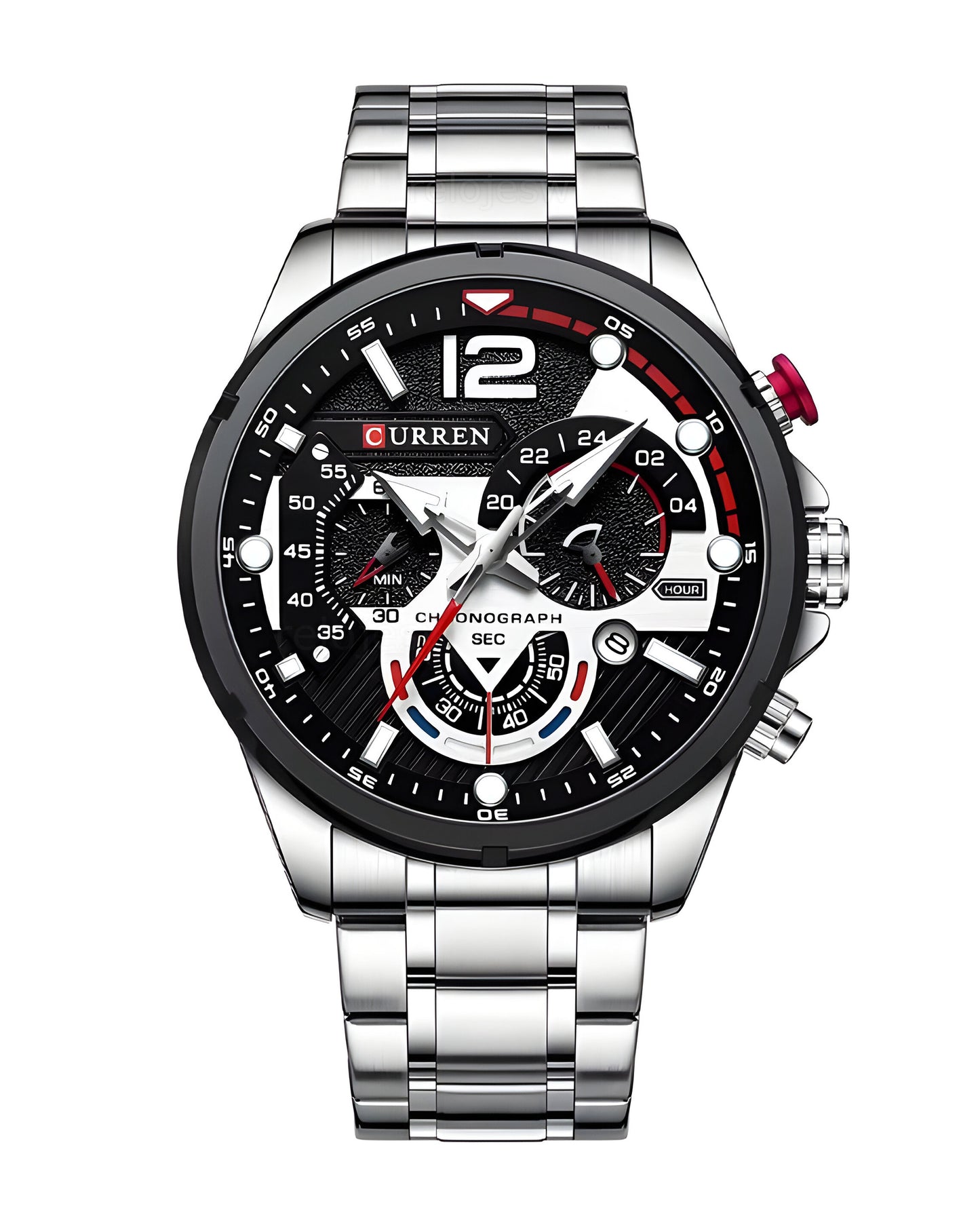 Reloj Curren Hombre Plateado CU8395-PLNE