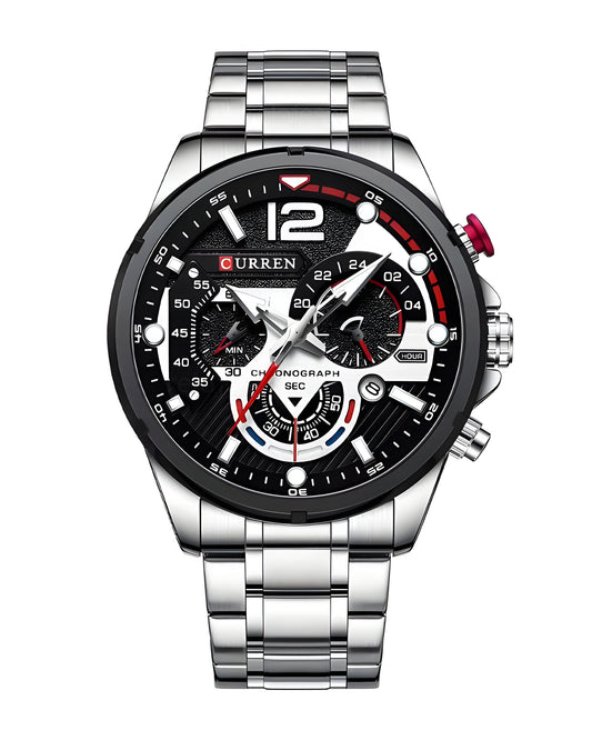Reloj Curren Hombre Plateado CU8395-PLNE