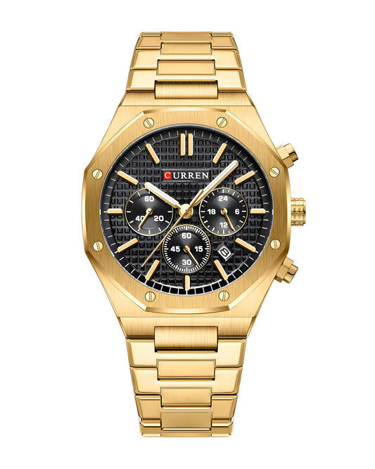 Reloj Curren Hombre Dorado CU8440-DONE