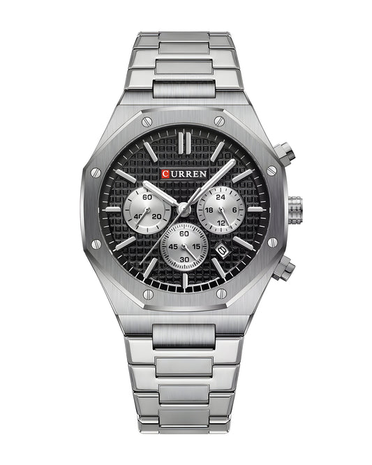 Reloj Curren Hombre Plateado CU8440-PLNE