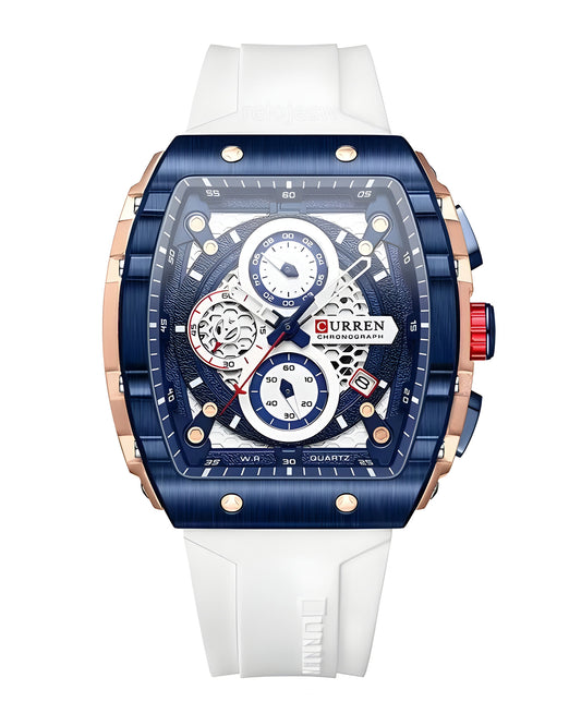 Reloj Curren Hombre Blanco CU8442-BLAZ