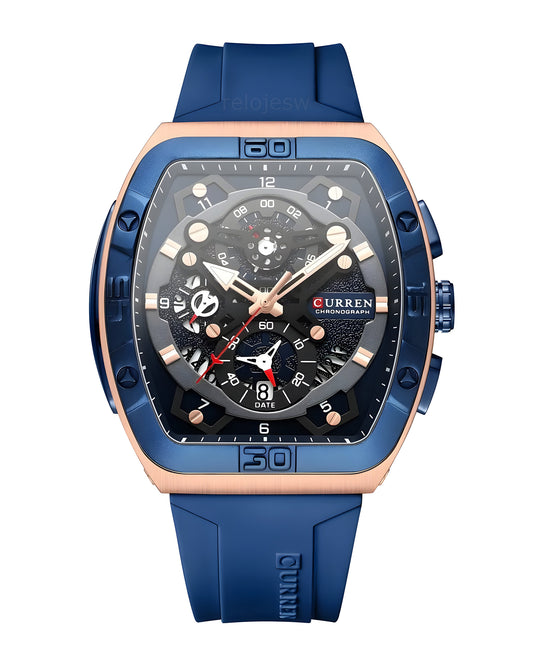 Reloj Curren Hombre Azul CU8443-AZOR