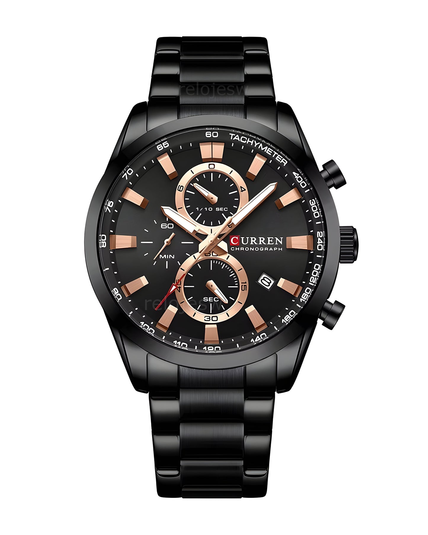 Reloj Curren Hombre Negro CU8445-NEOR