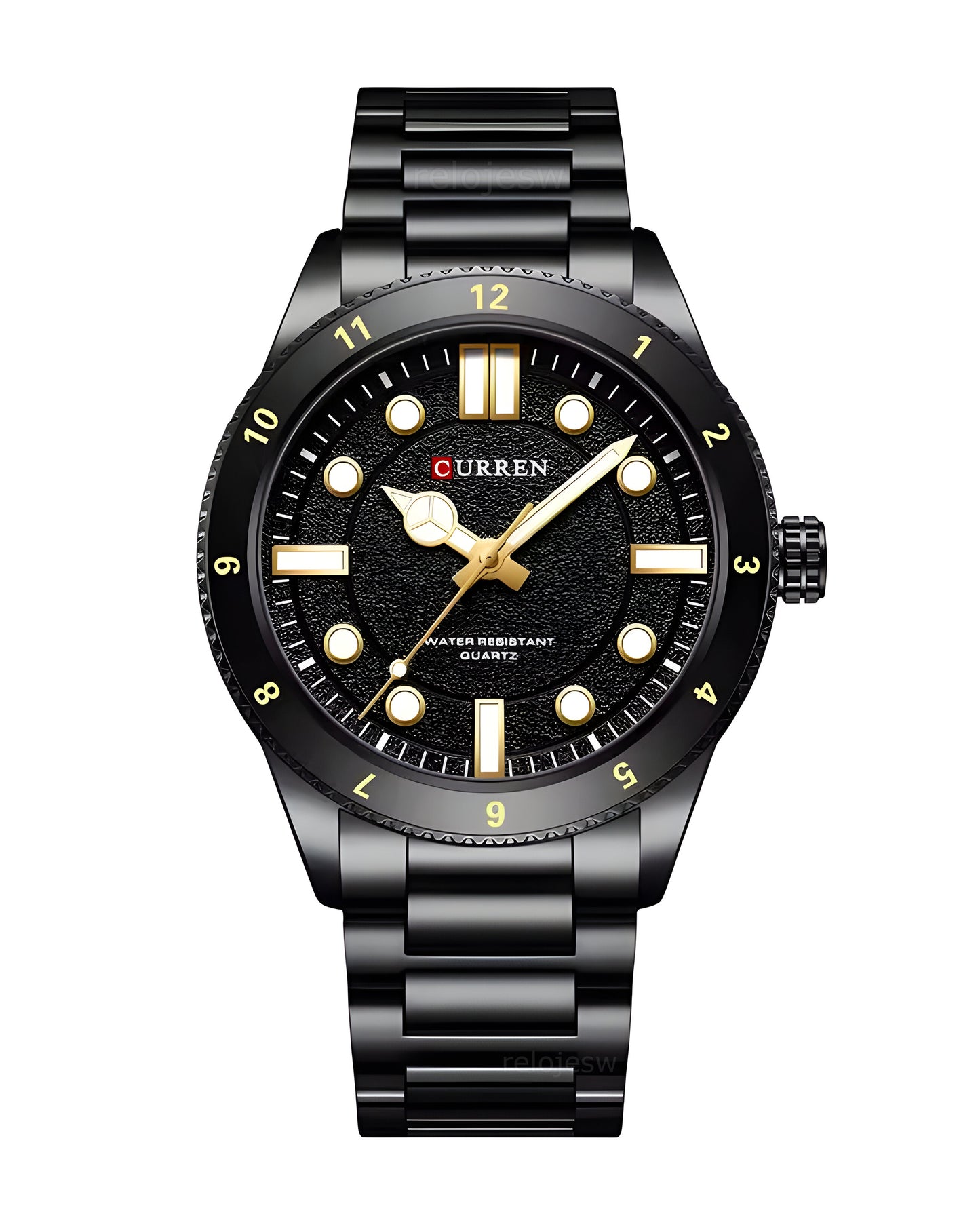 Reloj Curren Hombre Original Negro CU8450-NENE