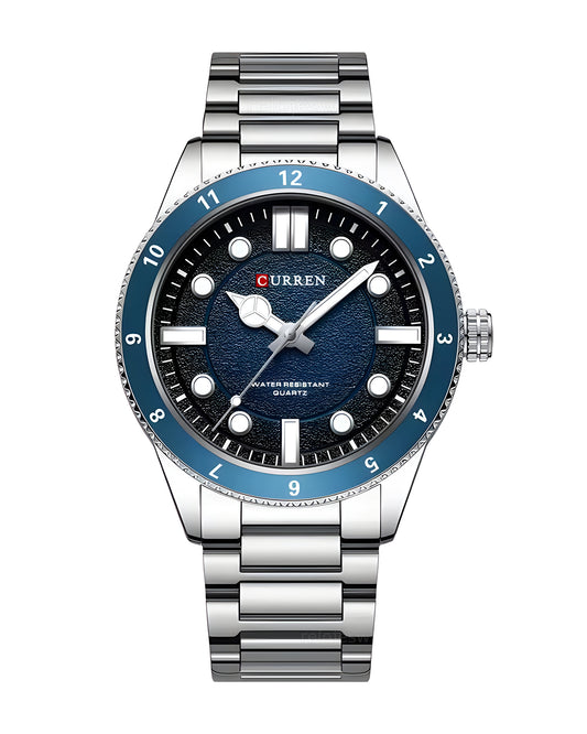 Reloj Curren Hombre Plateado CU8450-PLAZ