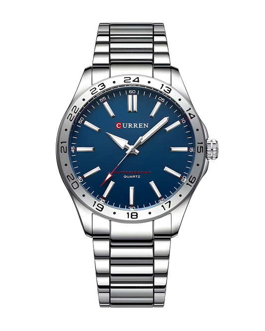 Reloj Curren Hombre Plateado CU8452-PLAZ