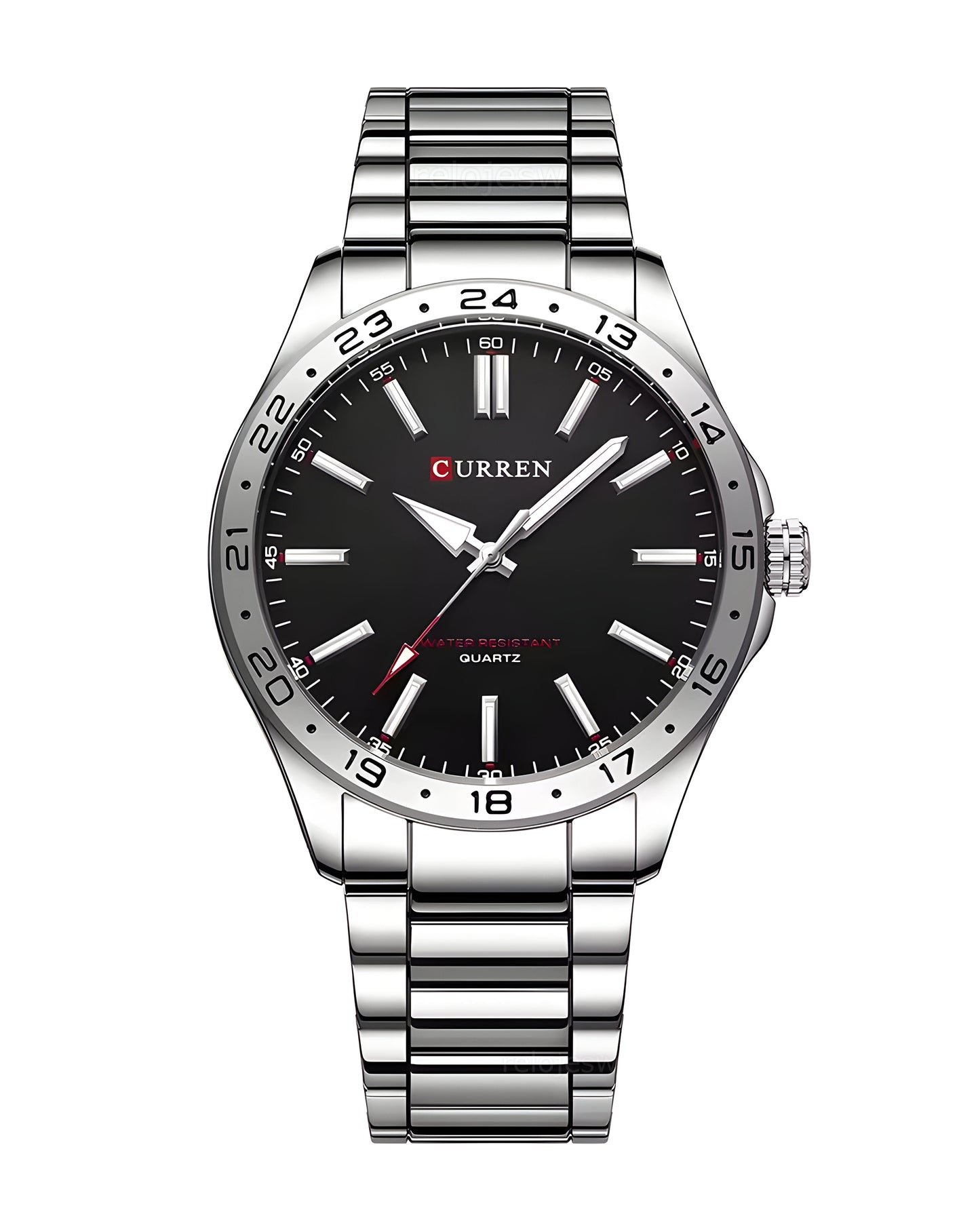 Reloj Curren Hombre Original Plateado CU8452-PLNE