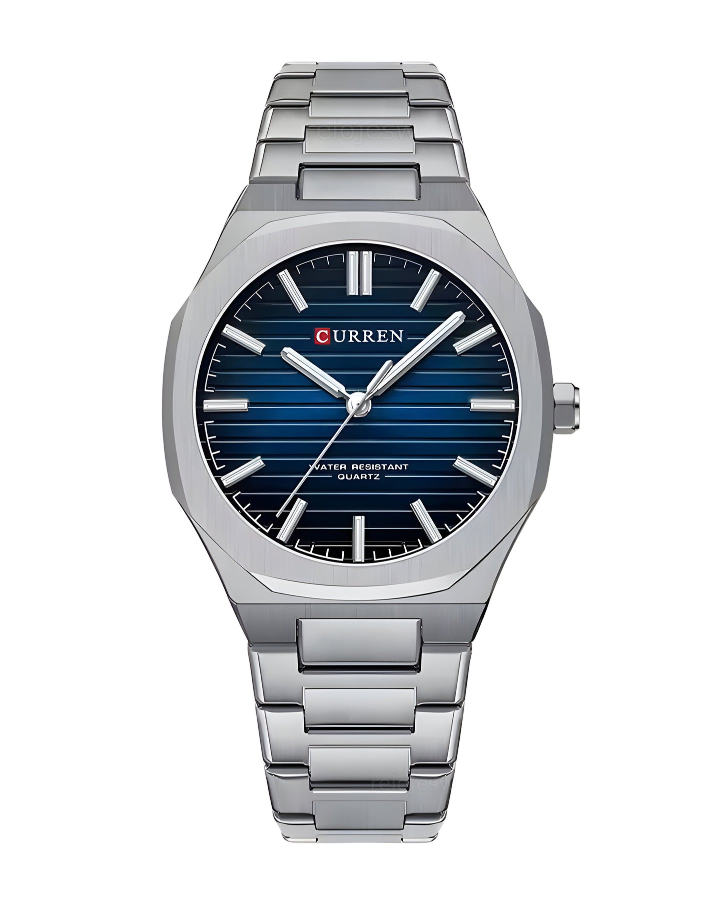 Reloj Curren Hombre Plateado CU8456-PLAZ