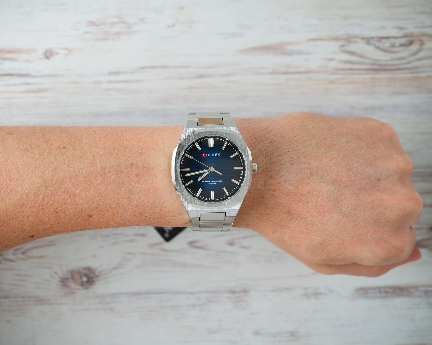 Reloj Curren Hombre Plateado CU8456-PLAZ