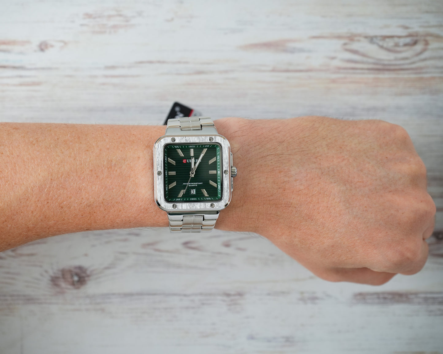 Reloj Curren Hombre Original Plateado CU8479-PLVE