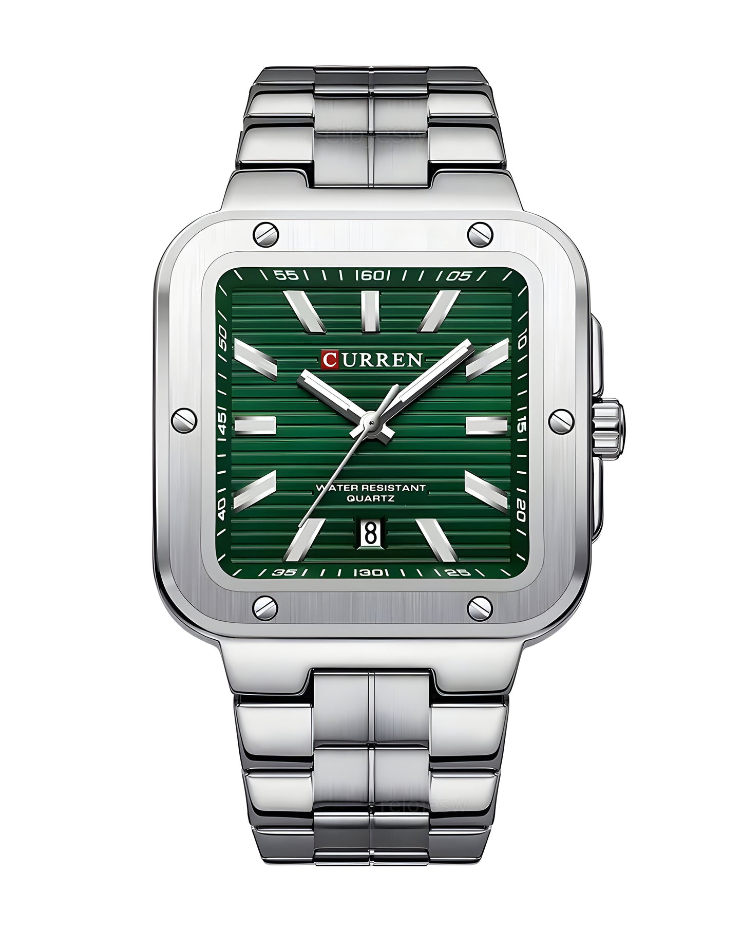 Reloj Curren Hombre Original Plateado CU8479-PLVE