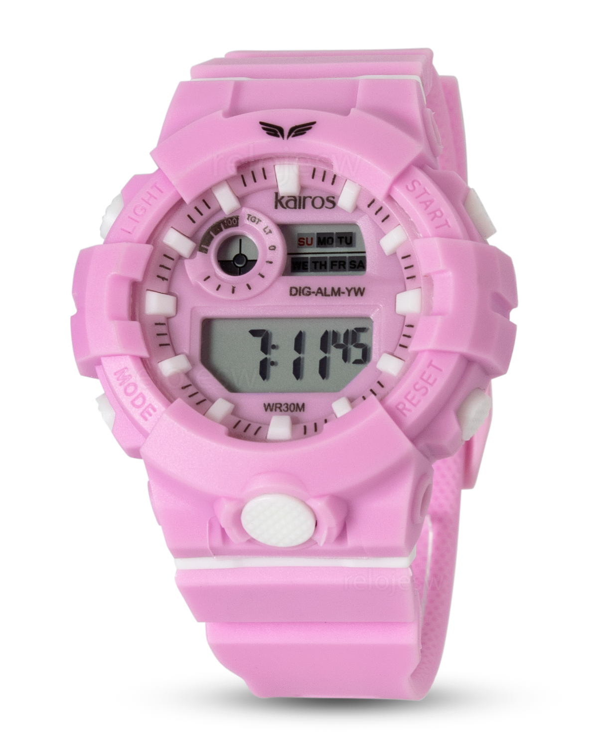Reloj Kairos Mujer Rosado Blanco DL0101-RSBL