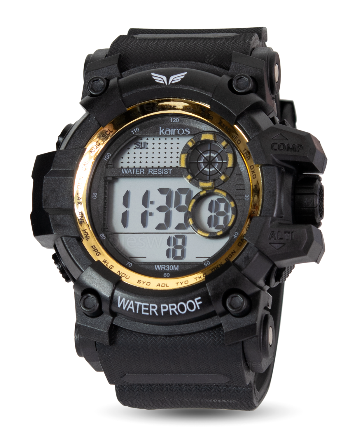 Reloj Kairos Hombre Negro Dorado DM1313-NEDO