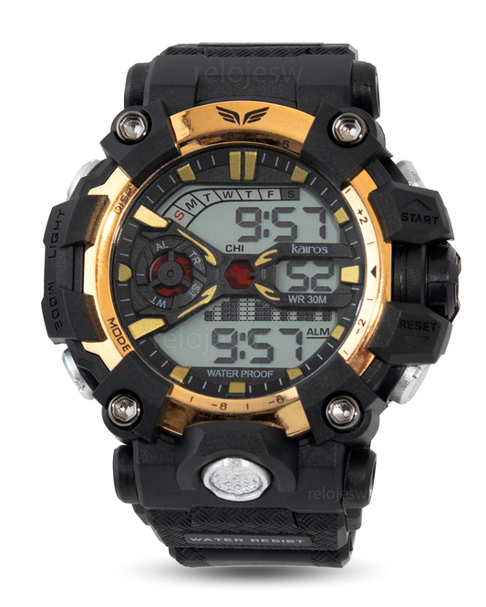 Reloj Kairos Hombre Negro Cobre DM1909B-NECO