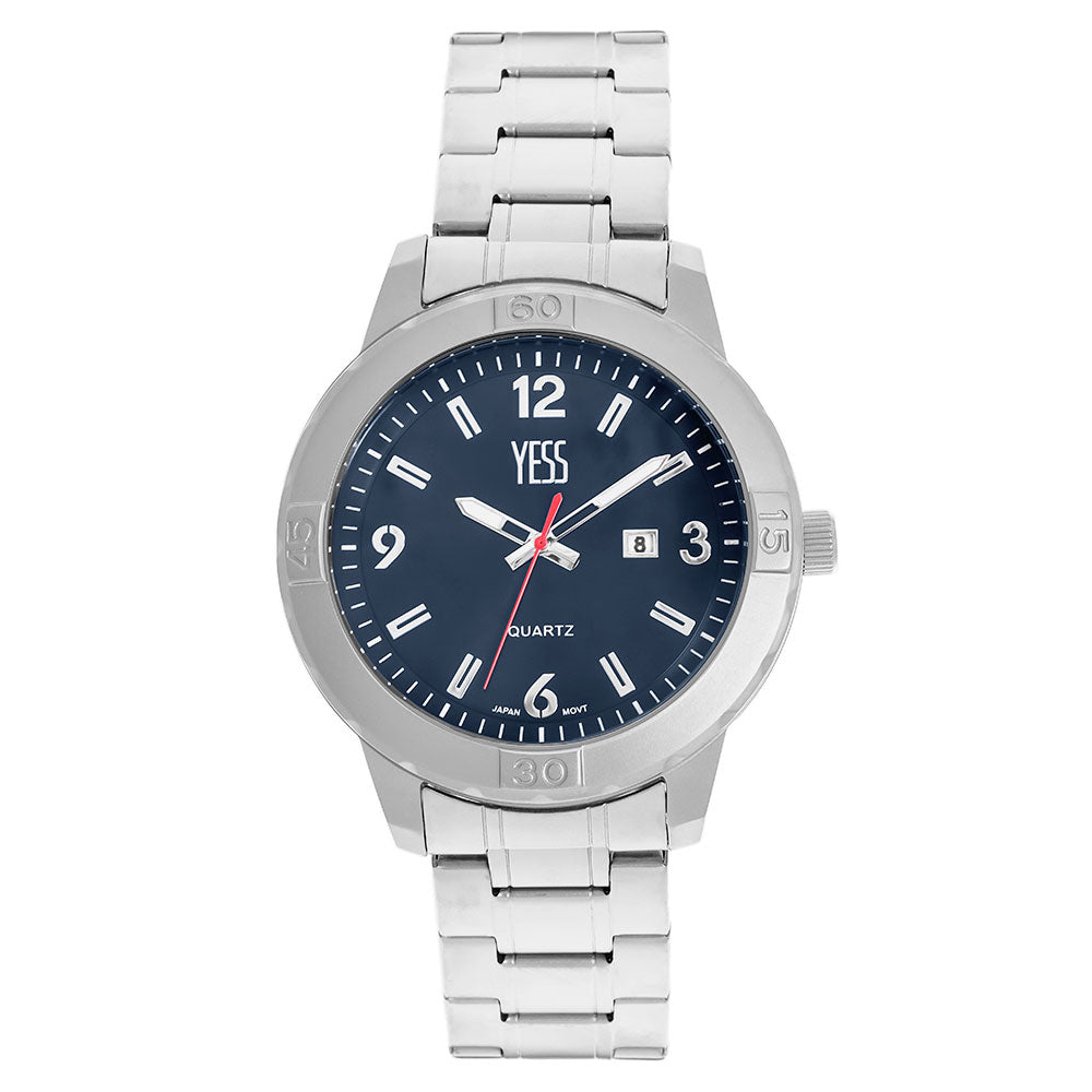 Reloj Yess Hombre Plateado EA9029G-3