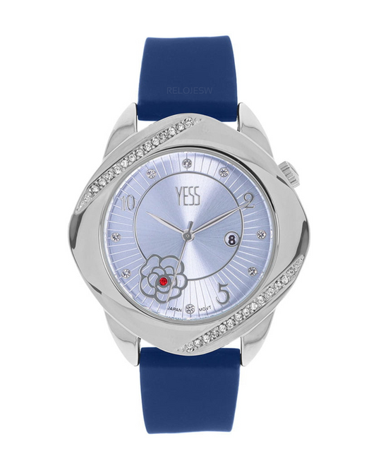 Reloj Yess Mujer EA9031L Azul Plateado